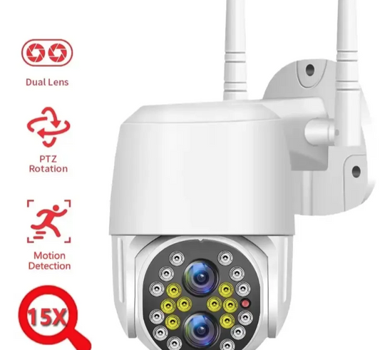 019 - PTZ WiFi IP kamera 12mpx sa 15x zoomom i dva objektiva