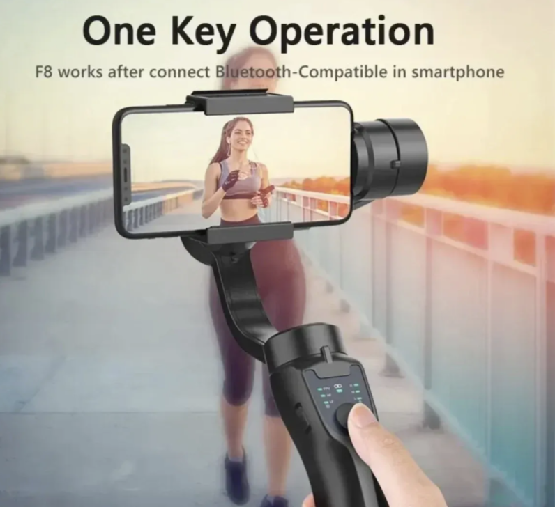 102 - Profesionalni Ručni Gimbal za Telefon – Punjivi Stabilizator