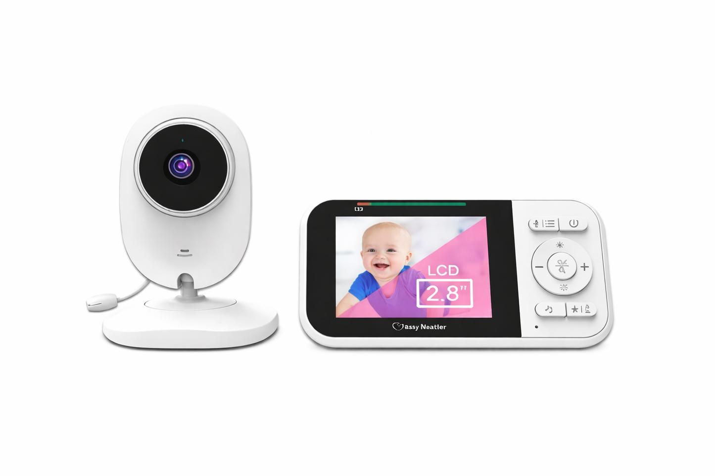 091 - Bebi Alarm sa Kamerom i LCD Ekranom 2.8" – Baby Monitor