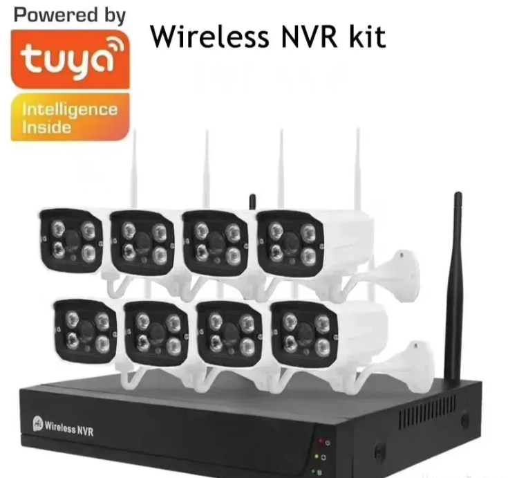 073 - WiFi IP Video Nadzor Set 1080P sa 8 Kamere i NVR Snimačem