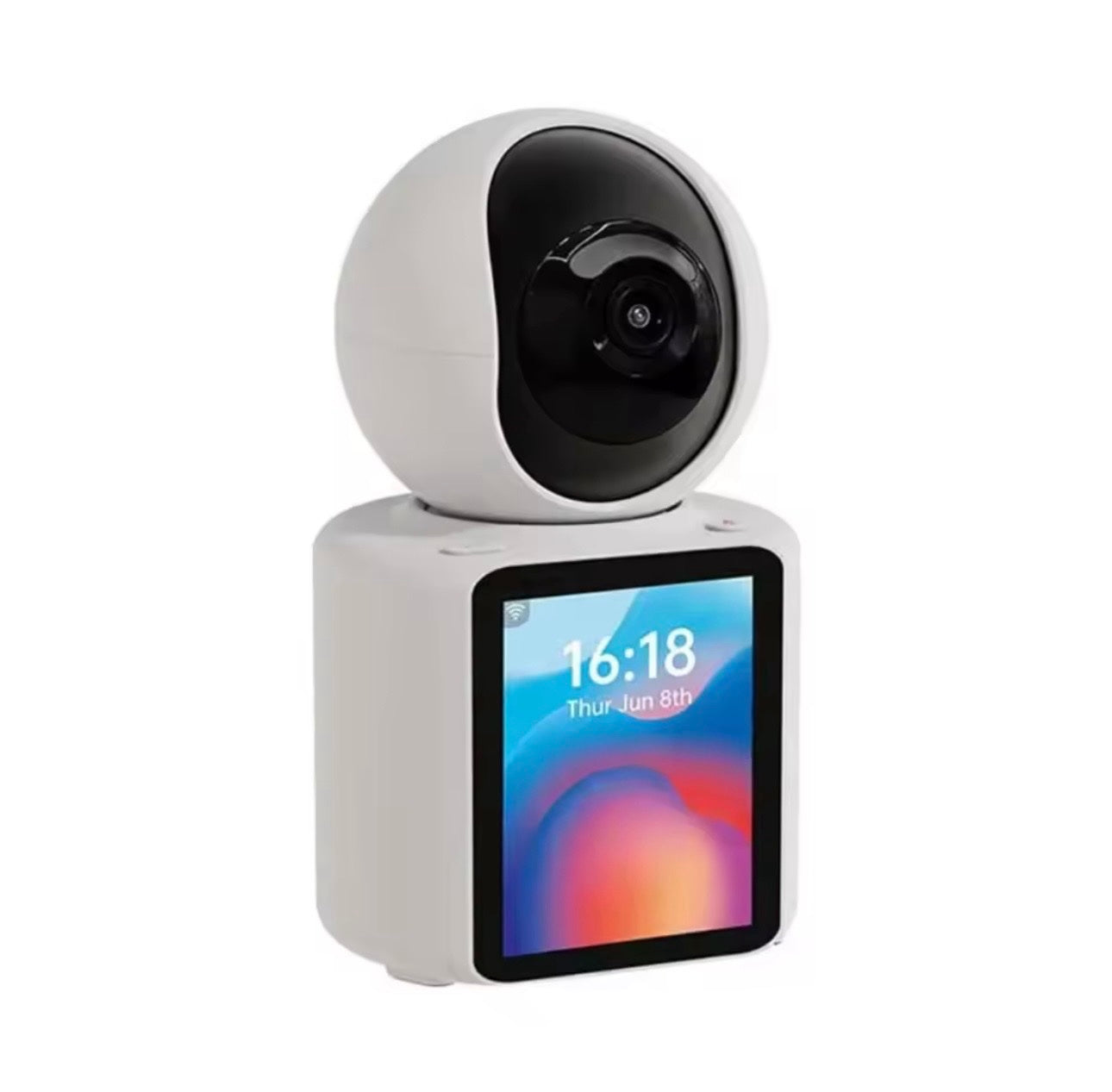 026 - WiFi Rotirajuća Kamera sa Ekranom i Dvosmernim Audio Pozivom