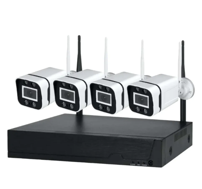 067 - WiFi set video nadzor 1080p komplet 4 IP kamere sa NVR snimačem