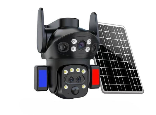 122. Solarna 4G WiFi PTZ kamera X7