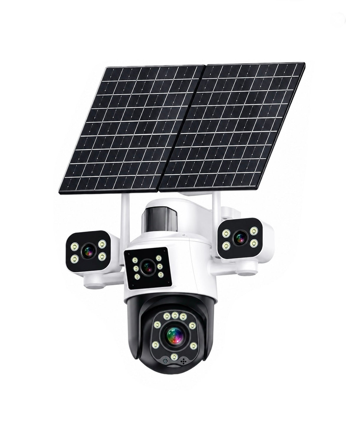 131. 4G solarna kamera BT-HD65X4 28MP sa 4 sočiva i 2 panela