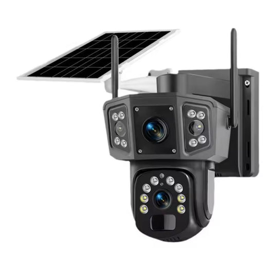 123. Solarna 4G PTZ kamera TP21 sa 3 objektiva