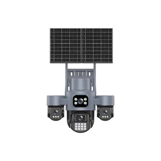 114 - Solarna 4G sigurnosna kamera sa 4 objektiva i PTZ rotacijom