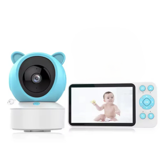 086 - Bebi alarm sa kamerom i 5.0” ekranom – TUYA baby monitor