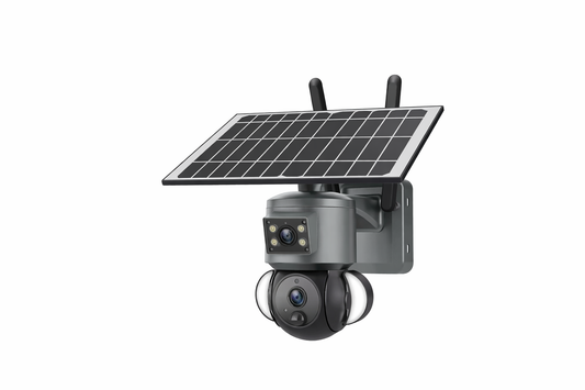 055 - Solarna 6MP UBOX 4G SIM PTZ Kamera sa Dve Kamere