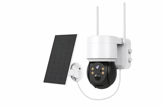 062 - Solarna PTZ WiFi IP kamera 10mpx sa baterijama i ICSEE aplikacijom