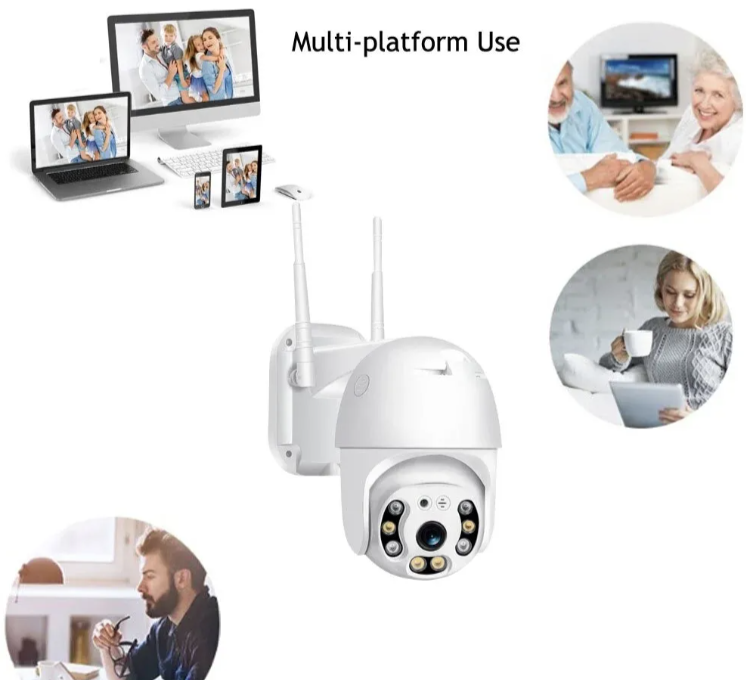 047 - WiFi IP PTZ ICSEE Kamera A6 12MP sa Autotracking Funkcijom