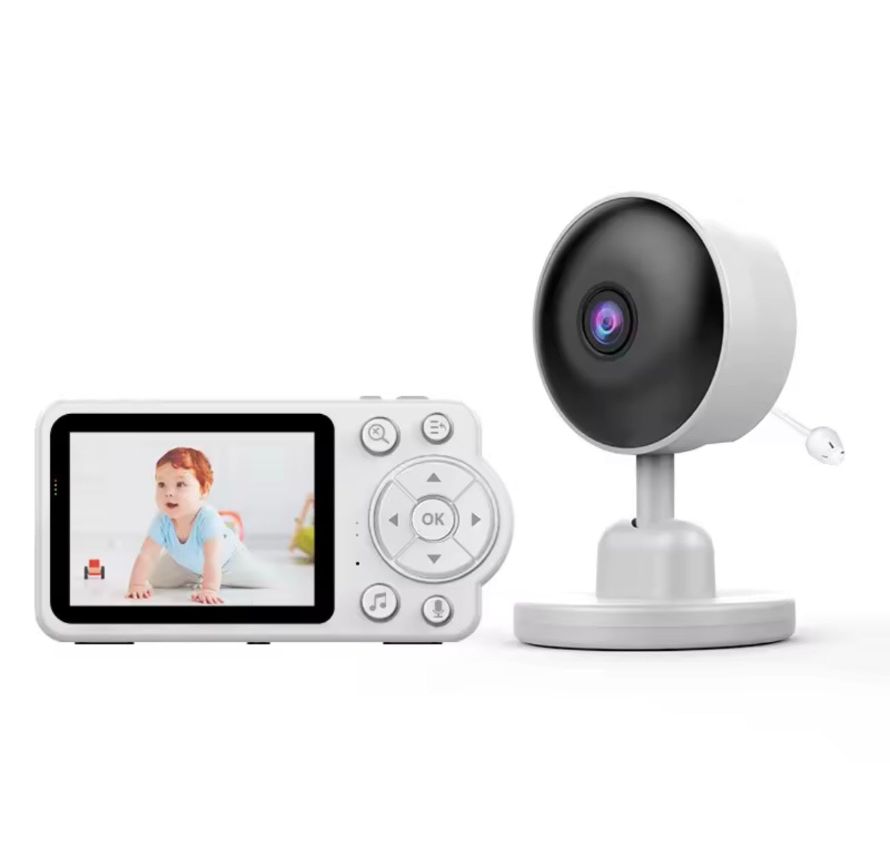 092 - Bebi monitor sa kamerom i ekranom 2.8 inča – noćni vid i dvosmerni zvuk
