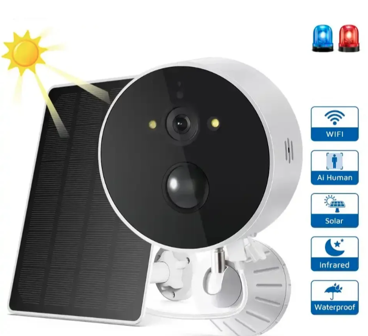 061 - Solarna WiFi IP kamera 1080p sa baterijom i ICSEE aplikacijom