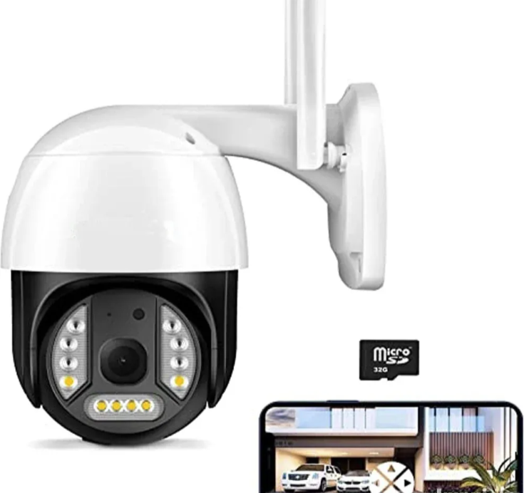 025 - ABQ A12b PTZ WiFi IP Kamera 10MP – Rotirajuća Spoljna i Unutrašnja