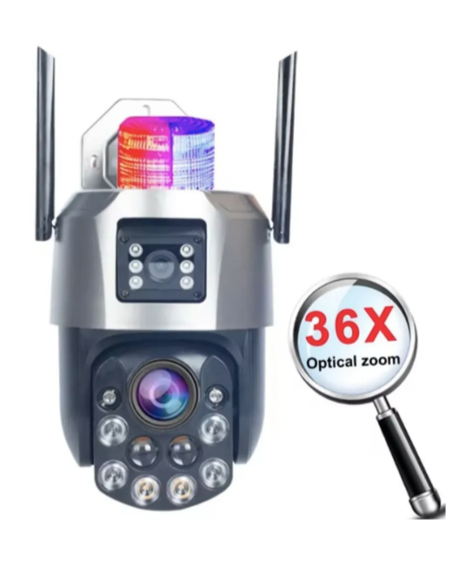 007 - ICSEE WiFi PTZ Kamera Dve Glave 28MP sa 36x Optičkim Zoomom
