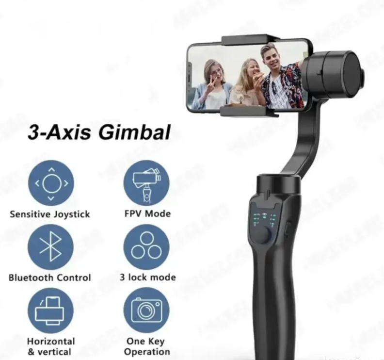 102 - Profesionalni Ručni Gimbal za Telefon – Punjivi Stabilizator