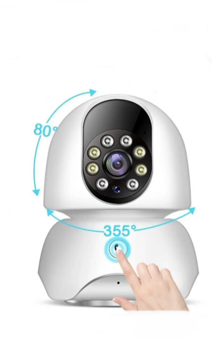 027 - Rotirajuća PTZ WiFi IP Kamera 8MP za Unutrašnji Video Nadzor