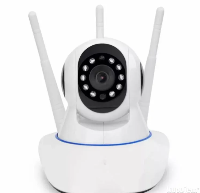 035 - Rotirajuća PTZ WiFi Kamera sa Tri Antene 8MP