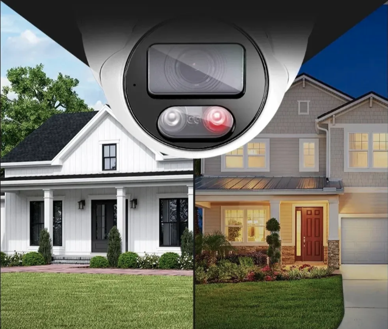 028 - DOME ICSEE Unutrašnja WiFi Kamera 12MP – Fiksna IP Smart Kamera