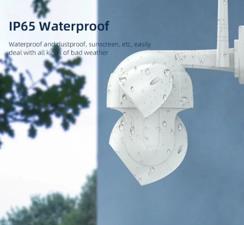 033 - PTZ WiFi IP Kamera 5MP sa Dva LED Reflektora i Auto Trackingom