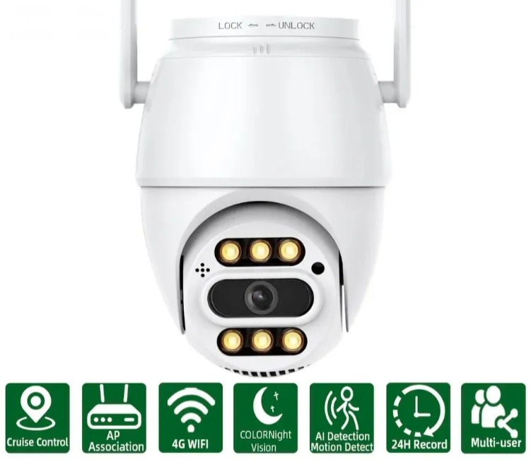 041 - ABQ A16 WiFi PTZ Kamera 10MP sa Autotracking funkcijom