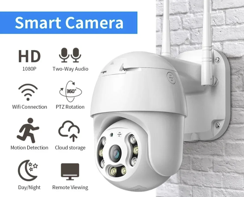 047 - WiFi IP PTZ ICSEE Kamera A6 12MP sa Autotracking Funkcijom