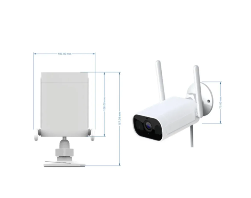 043 - TUYA Bullet WiFi IP Kamera 12MP sa 4mm Objektivom