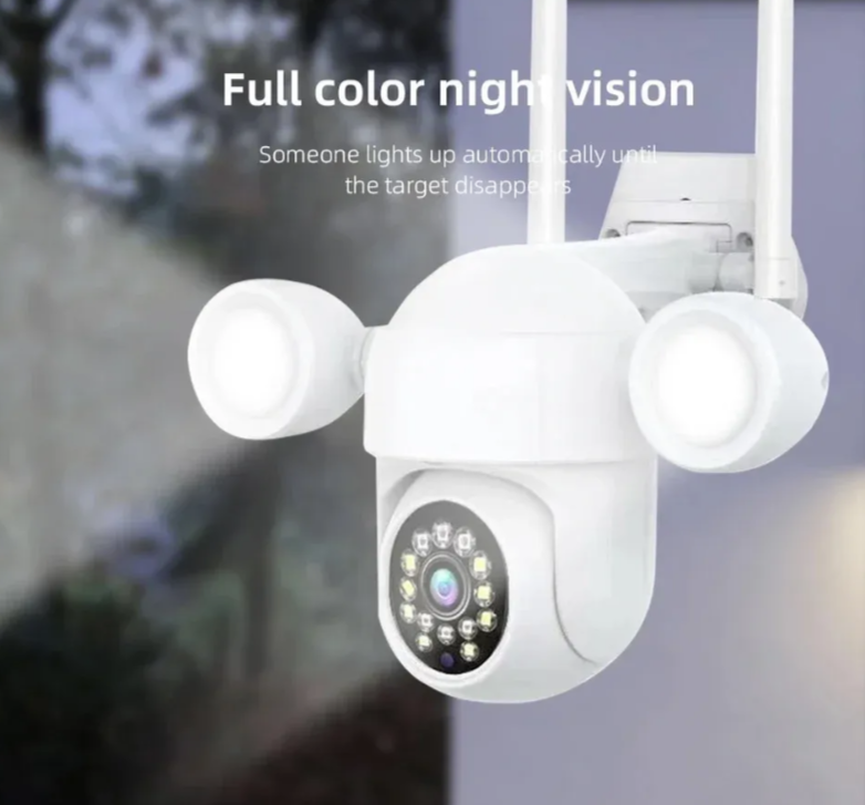 033 - PTZ WiFi IP Kamera 5MP sa Dva LED Reflektora i Auto Trackingom