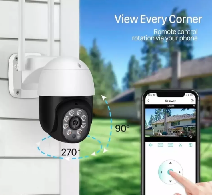 051 - WiFi IP PTZ 8MP Kamera sa Autotracking Funkcijom i Noćnim Modom
