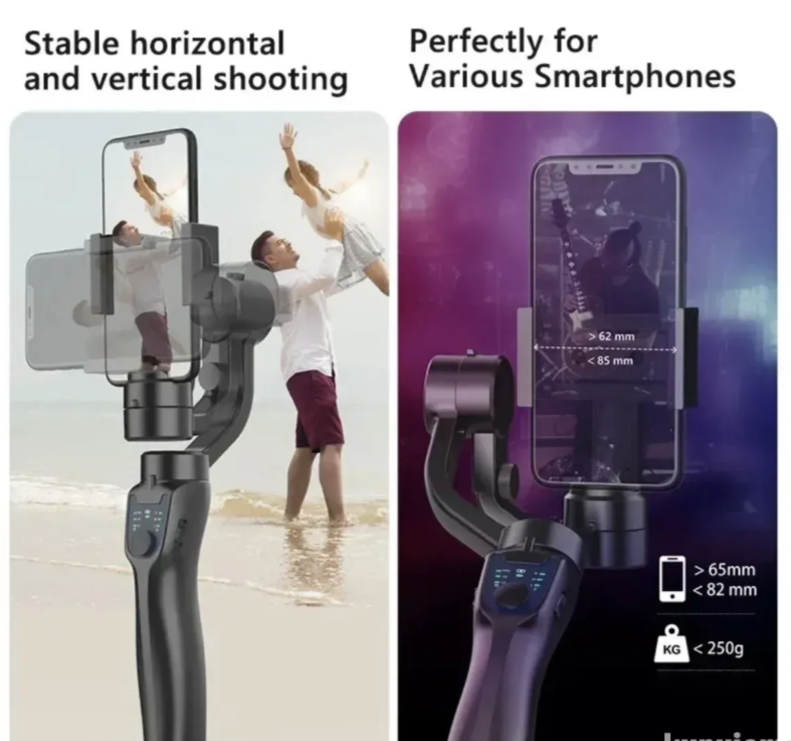 102 - Profesionalni Ručni Gimbal za Telefon – Punjivi Stabilizator
