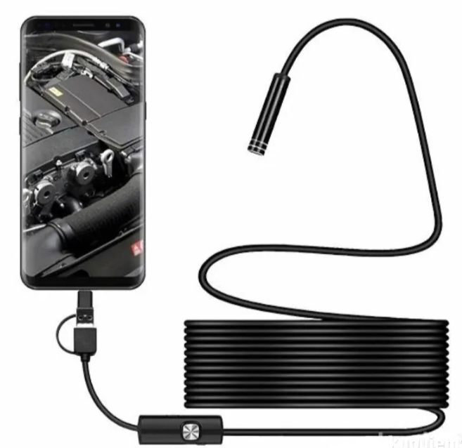 096 - Endoskopska Inspekcijska Kamera 10m sa USB OTG Adapterom