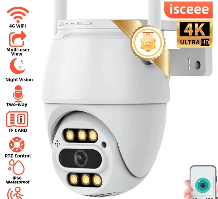 041 - ABQ A16 WiFi PTZ Kamera 10MP sa Autotracking funkcijom