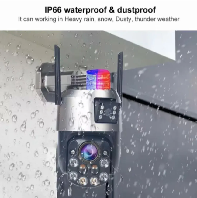 007 - ICSEE WiFi PTZ Kamera Dve Glave 28MP sa 36x Optičkim Zoomom