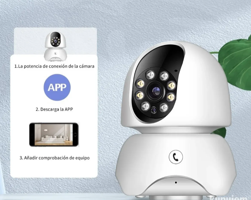 027 - Rotirajuća PTZ WiFi IP Kamera 8MP za Unutrašnji Video Nadzor