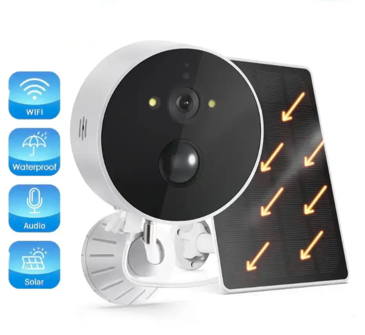 061 - Solarna WiFi IP kamera 1080p sa baterijom i ICSEE aplikacijom