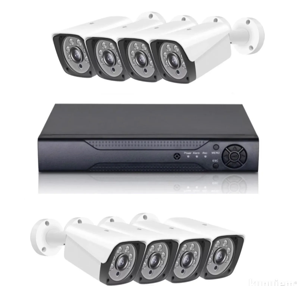 078 - AHD set 3MP komplet 8 kamera – digitalni video nadzor