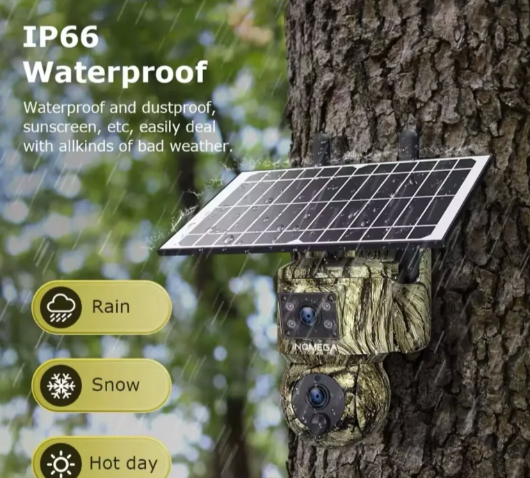 079 - Solarna 4G SIM PTZ Kamera sa Dve Kamere i GPS-om – UBOX