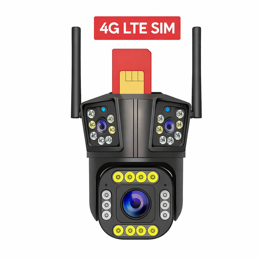 003 - 4G PTZ IP kamera 1080p sa SIM karticom za video nadzor bez WiFi interneta